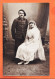 31466 / Carte-Photo Mariage Poilu Décoration Croix De Guerre 1914-1918 CpaWW1 - Oorlog 1914-18