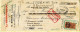 31295 / MARMANDE Conserves Alimentaires Marmandaises AURIOL BORDES 1930 à LACOMBE Epicerie Mercerie SAINT-ANDRE-NAJAC - Schecks  Und Reiseschecks