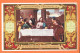 31412 / LE TITIEN Les DISCIPLES D' EMMAUS Cppub CHOCOLATERIE D' AIGUEBELLE 1910s Chefs Oeuvres ART RELIGIEUX - Advertising