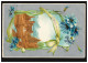Prägekarte Blumenranke Um Landschaftsbild, BERLIN N. 4 - 22.3.1902 Ortspostkarte - Ohne Zuordnung