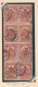 Haiti 1902 President Sam Issue, Overprinted, 2 Blocks, Used (2-197) - Haití
