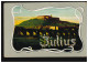 Ansichtskarte Vornamen: Julius, Landschaft Mit Brücke Und Burg, Ungebraucht - Firstnames