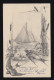 Tiere-AK Pfingsten Schwalben Libelle Segelschiffe, LÜNEBURG 21.5.1904 - Oiseaux