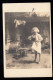 Kinder-AK Foto-AK H. Darien: Ihre Erste Suppe - Mädchen Beim Kochen, BERLIN 1906 - Andere & Zonder Classificatie