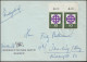 314 Evangelischer Kirchentag OR-Paar Als MeF Auf FDC ET-O BREMEN 12.8.1959 - Altri & Non Classificati