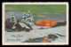 AK Neujahr: Winterlandschaft Bei Sonnenuntergang, Eßlingen (Neckar) 3.1.1930  - New Year