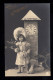 Foto-AK Neujahr: Silvesterzeit - Mädchen Mit Glücksbringern, VIERSEN 31.12.1908 - New Year