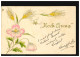 Ansichtskarte Vornamen: Hoch Anna! Blumen Getreide Schmetterling, WIEN 24.7.1901 - Prénoms