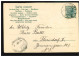 Ansichtskarte Vornamen: Hoch Therese! Geldbörse Und Karte, WIEN 1.10.1904  - Prénoms