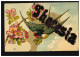 Ansichtskarte Vornamen: Theresia, Schwalbe Mit Glücksklee, WALDMÜNCHEN 7.9.1910 - Nomi