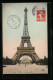 AK Paris, La Tour Eiffel, Sicht Auf Den Eiffelturm Mit Trocadero  - Altri & Non Classificati