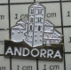 912c Pin's Pins / Beau Et Rare / VILLES / ANDORRA ANDORRE - Villes