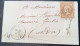 GENLIS 1863 (20 Cote-d‘ Or) GC 1638+boite Rurale M Lettre Affr. #21 SUP - 1849-1876: Période Classique