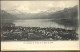 11306549 Vevey VD Vue Generale Lac Leman Et Les Alpes Vaudoises Dents Du Midi Ve - Sonstige & Ohne Zuordnung