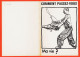 31657 / ⭐ ◉ Rare Satire Politique Travail à Chaine COMMENT PASSEZ-VOUS MA VIE ? Dessin P.B. 1974 Satire Double Carte  - Satiriques