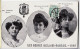31567 / ⭐ ◉ PARIS Les Reines MI-CAREME 3 Miss LEDESMA MADRID Rosa BLANCHE PARIS Maria SPERONI ROME 1906 à Jeanne LACAZE - Autres & Non Classés