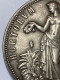1904 Silver FRANCE HORTICULTURAL SOCIETY Award Medal By BORREL 51mm - AS STRUCK - Professionnels / De Société