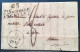 1829 DOUBLE CURSIVE 63/St Sauveur/ARGELLEZ (Hautes Pyrenées) Lettre>Lyon TB - 1801-1848: Précurseurs XIX