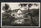 AK Glottertal /Freiburg I. Br., Gasthaus Zum Adler A. Faller Mit Teich Und Umgebung, Autobus  - Glottertal