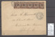 Nouvelle Calédonie - Yvert 12 A - Bande De 5 - Pour Les Etats Unis - 1892 - Lettres & Documents