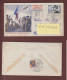 982 & 954 De 1954 - Carte 1er Jour à PARIS Le 5/6/1954 - Maréchal DE LATTRE DE TASSIGNY - Rhin & Danuble - 3 Scan - 1950-1959