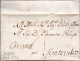 B76 - LETTERA PREFILATELICA DA NAPOLI A MONTECALVO 1820 - 1. ...-1850 Prephilately