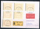 Austria, 1983 EMA , Lettera Raccomandata Fdc Da Villach A Furth Con 6 Valori Macchinette. - Machines à Affranchir (EMA)