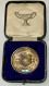 1938 Lancashire DARWEN & DISTRICT AGRICULTURAL ASSOC .925 Hallmarked Silver Medal In Case - Firma's