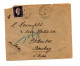 Lettre  Cachet Saint Amans Sur Dulac + Bombay - Manual Postmarks