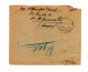 Lettre  Cachet Saint Amans Sur Dulac + Bombay - Manual Postmarks