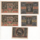 NOTGELD - ASCHAFFENBURG - 5 Different Notes 6 Numbers - VARIANTE (A067) - [11] Emissions Locales