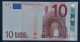 RARE 10 EURO N007 Greece Trichet Serie Y08 Perfect UNC - 10 Euro