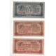 NOTGELD - AACHEN - 3 Billets Différents - 2 X 25 Pfennig 1 X 50 Pfennig (A001) - Lokale Ausgaben