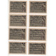 NOTGELD - ASCHERSLEBEN - 10 Different Notes - 2 Series - 1921 (A072) - [11] Local Banknote Issues