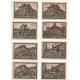 NOTGELD - ASCHERSLEBEN - 10 Different Notes - 2 Series - 1921 (A072) - [11] Local Banknote Issues