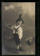 Foto-AK L.J. & F.F.: Nr. 2426 / 2, Junge In Bay. Tracht Mit Einem Diabolo In Der Hand  - Photographie