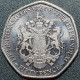 Gibraltar 50 Pence, 2017 Referendum 50 UC116 - Gibraltar