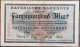 Billet Allemagne 50000 Mark 15 - 3 - 1923 / Bayersche Notenbank - 50000 Mark