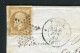 Rare Lettre Locale De Paris ( 1860 ) Avec Un N° 13A - Cachet à Date Pothion 1383 - Indice 24 - 1849-1876: Période Classique