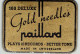 Ancienne Boîte à Aiguilles En Or "100 Deluxe Gold Needles Paillard" (boîte Vide) - Dozen