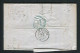 Superbe Lettre De Toulouse Pour Saint Gaudens ( 1859 ) Avec Un N° 17A - 1849-1876: Klassik