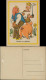 Märchen Künstlerkarte Kunstwerk Motivkarte "Hans Im Glück" 1950 - Peintures & Tableaux