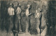 Ansichtskarte  Bergbau Tagebau (AU PAYS NOIR) Arbeiter Berglampen France 1910 - Bergbau