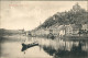 Ansichtskarte Saarburg/Trier Flußpartie Boot Stadt 1912 - Saarburg