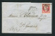 Superbe Lettre De Toulouse Pour Saint Gaudens ( 1859 ) Avec Un N° 17A - 1849-1876: Klassik