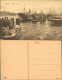 Ansichtskarte Hamburg Hafen Mit Dock. Dampfer Steamer 1914 - Sonstige & Ohne Zuordnung