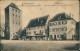 CPA Schlettstadt Sélestat Hexenturm Mit Strassburger Platz 1918 - Selestat