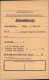 Ansichtskarte Wien Karte Abmeldung Allgemeine Arbeiter Krankenkasse 1937 - Other & Unclassified