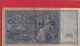 REICHSBANKNOTE  . 100 MARK . 21-4-1910   . N°  C.2902652 .  2 SCANNES  .  BILLET USITE - 100 Mark