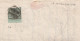 2459 - PONTIFICIO - Lettera Con Testo Del 19 Settembre 1854 Da Canemorto A Rieti Con 1 Baj Verde Grigiastro Oleoso - Estados Pontificados